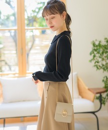 Rewde | 【6色展開】金具付ミニショルダーバッグ（1R18-BA01）(ショルダーバッグ)