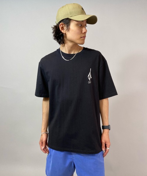 VOLCOM（ボルコム）の「VOLCOM/ボルコム プリントTシャツ A4312122（Tシャツ/カットソー・メンズ・ブラック・M/L）」の5枚目の写真