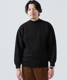 ミラノリブモックネックニット
