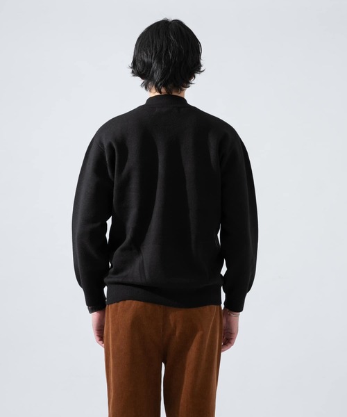 URBAN RESEARCH ROSSO MEN(アーバンリサーチロッソメン)の「ミラノリブモックネックニット(ニット/セーター・メンズ・ブラック/チャコールグレー/グレー系その他/ネイビー/ブルー系その他・SMALL/MEDIUM/LARGE/X-LARGE)」の19枚目の写真