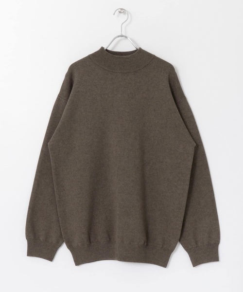 URBAN RESEARCH ROSSO MEN(アーバンリサーチロッソメン)の「ミラノリブモックネックニット(ニット/セーター・メンズ・ブラック/チャコールグレー/グレー系その他/ネイビー/ブルー系その他・SMALL/MEDIUM/LARGE/X-LARGE)」の15枚目の写真