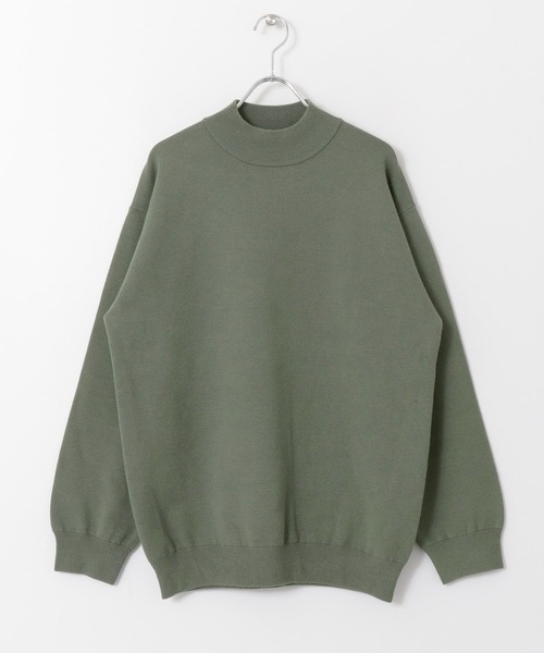 URBAN RESEARCH ROSSO MEN(アーバンリサーチロッソメン)の「ミラノリブモックネックニット(ニット/セーター・メンズ・ブラック/チャコールグレー/グレー系その他/ネイビー/ブルー系その他・SMALL/MEDIUM/LARGE/X-LARGE)」の13枚目の写真