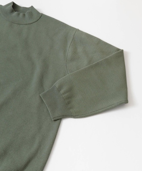 URBAN RESEARCH ROSSO MEN(アーバンリサーチロッソメン)の「ミラノリブモックネックニット(ニット/セーター・メンズ・ブラック/チャコールグレー/グレー系その他/ネイビー/ブルー系その他・SMALL/MEDIUM/LARGE/X-LARGE)」の12枚目の写真