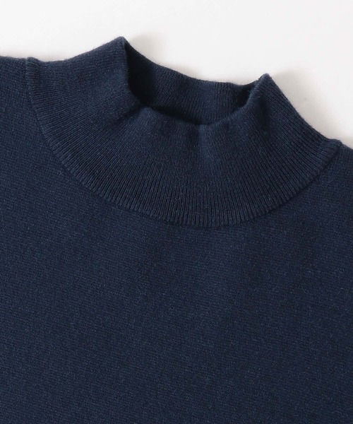 URBAN RESEARCH ROSSO MEN(アーバンリサーチロッソメン)の「ミラノリブモックネックニット(ニット/セーター・メンズ・ブラック/チャコールグレー/グレー系その他/ネイビー/ブルー系その他・SMALL/MEDIUM/LARGE/X-LARGE)」の9枚目の写真