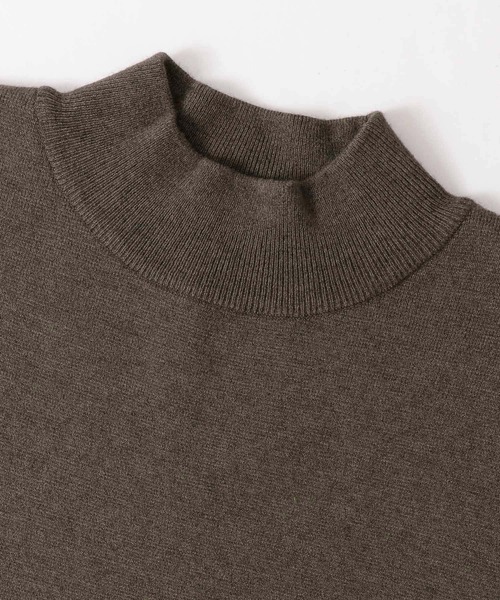 URBAN RESEARCH ROSSO MEN(アーバンリサーチロッソメン)の「ミラノリブモックネックニット(ニット/セーター・メンズ・ブラック/チャコールグレー/グレー系その他/ネイビー/ブルー系その他・SMALL/MEDIUM/LARGE/X-LARGE)」の7枚目の写真