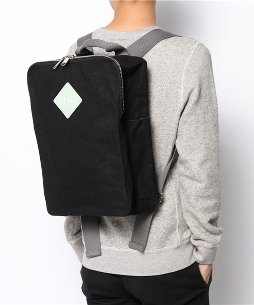 WHO'S WHO gallery（フーズフーギャラリー）の「【ziple】Paraffinリュック（バックパック/リュック・メンズ・ブラック/カーキ・FREE）」の11枚目の写真