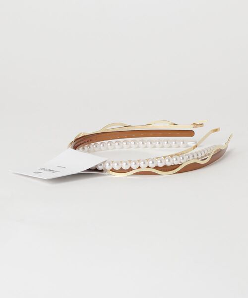 WEGO（ウィゴー）の「WEGO/【4点セット】マルチカチューシャ（カチューシャ・レディース・サックスブルー/ブラウン/ベージュ・FREE）」の5枚目の写真