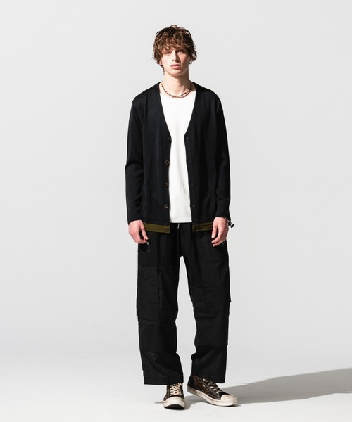 glamb(グラム)の「Nixon cardigan / ニクソンカーディガン(カーディガン/ボレロ・メンズ・ブラック/ブルー・L/M/S)」の11枚目の写真