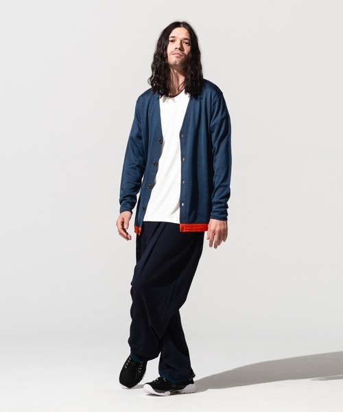 glamb(グラム)の「Nixon cardigan / ニクソンカーディガン(カーディガン/ボレロ・メンズ・ブラック/ブルー・L/M/S)」の14枚目の写真