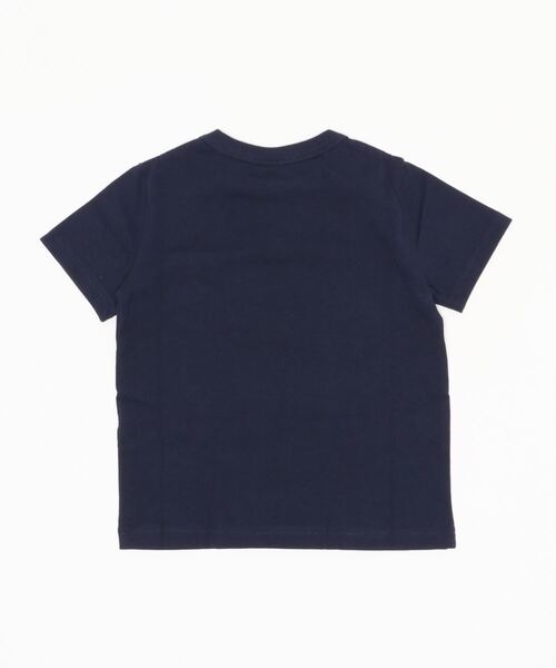 Champion（チャンピオン）の「【WEB限定】Champion/チャンピオン KIDS ポケット付き半袖Tシャツ（Tシャツ/カットソー・キッズ・ブルーグリーン/ベージュ/ホワイト/パープル/ネイビー/オレンジ/グレー/ブラック・160/110/130/140/120/150）」の9枚目の写真