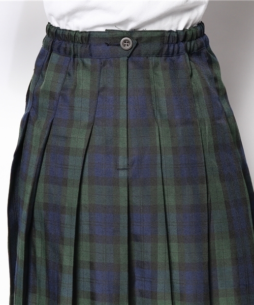 Chico（チコ）の「プリーツチェックミニSKT（スカート・レディース・ダークグリーン・FREE）」の6枚目の写真