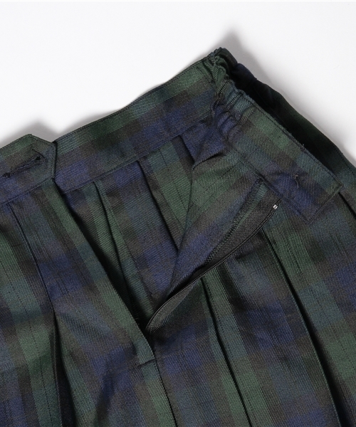 Chico（チコ）の「プリーツチェックミニSKT（スカート・レディース・ダークグリーン・FREE）」の9枚目の写真