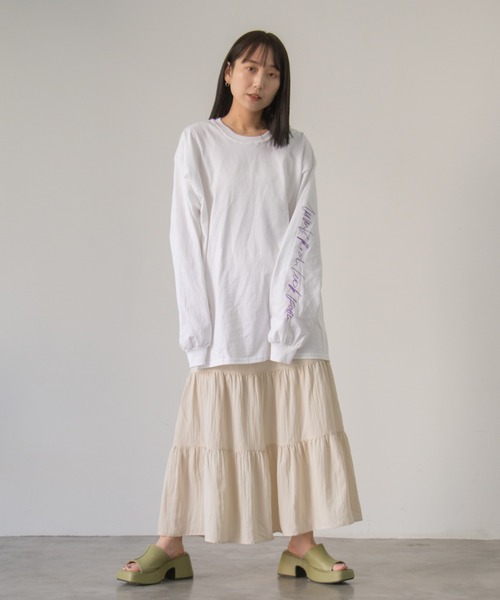 Kastane（カスタネ）の「バルキーヒール厚底サンダル（サンダル・レディース・ブラック/グリーン系その他/アイボリー・38/36/39/37）」の8枚目の写真