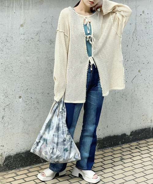 Kastane（カスタネ）の「バルキーヒール厚底サンダル（サンダル・レディース・ブラック/グリーン系その他/アイボリー・38/36/39/37）」の17枚目の写真