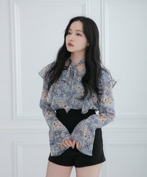 ANDGEEBEE | フラワーブラウス(シャツ/ブラウス)