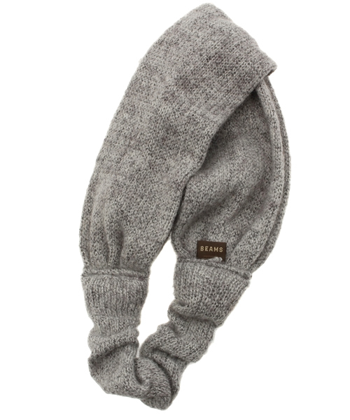 Ray BEAMS(レイビームス)の「Ray BEAMS / ニット ヘアバンド(ヘアバンド・レディース・ホワイト/グレー/ネイビー・ONE SIZE)」の4枚目の写真