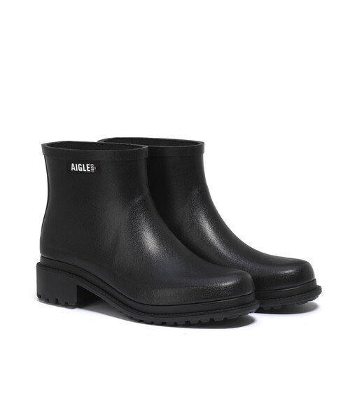 AIGLE（エーグル）の「全天候対応型 フルフィール ラバーブーツ ロー / ショートブーツ（レインシューズ・レディース・ブラック/シルバー/ブラック系その他/ブルー/レッド/モスグリーン/ピンク/ホワイト/セージグリーン/チェリーピンク/エメラルド・38/39/35/36/37/41/40）」の21枚目の写真