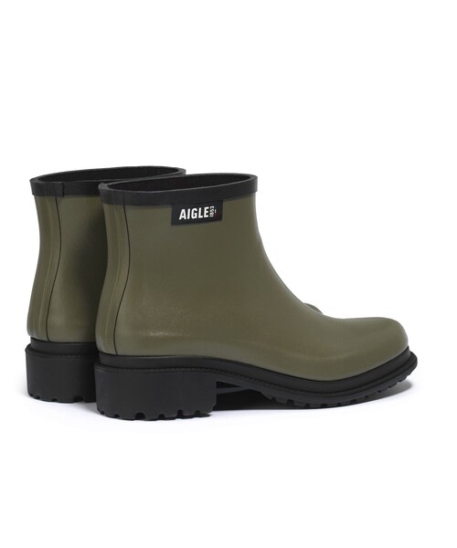 AIGLE（エーグル）の「フルフィール ラバーブーツ ロー（レインシューズ・レディース・ブラック/シルバー/ブラック系その他/ブルー/レッド/モスグリーン/ピンク/ホワイト/セージグリーン・38/39/35/36/37/41/40）」の11枚目の写真