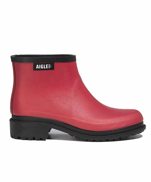 エーグル AIGLE ミッドレインラバーブーツ （ブラック
