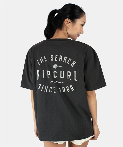 rip curl(リップカール)の「【RIP CURL リップカール】レディースバックプリント半袖Tシャツ(Tシャツ/カットソー・レディース・ベージュ/ブラック/オフホワイト・MEDIUM/LARGE)」の3枚目の写真