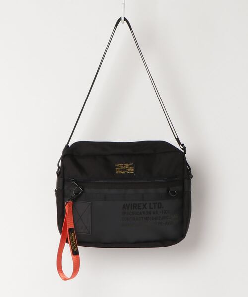 AVIREX（アヴィレックス）の「【バッグ】ダンテⅢ ｽｸｴｱｼｮﾙﾀﾞｰﾊﾞｯｸ/DANTEⅢ SQUARE SHOULDER BAG/アヴィレックス/AVIREX（ショルダーバッグ・レディース・ブラック/オリーブ/イエロー・FREE）」の13枚目の写真