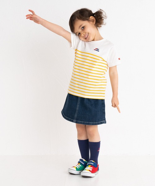 MIKI HOUSE(ミキハウス)の「mロゴキッズシューズ(スニーカー・キッズ・レッド/インディゴブルー/マルチ/ホワイト・17cm/18cm/19cm/16cm)」の11枚目の写真