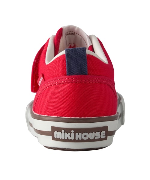 MIKI HOUSE(ミキハウス)の「mロゴキッズシューズ(スニーカー・キッズ・レッド/インディゴブルー/マルチ/ホワイト・17cm/18cm/19cm/16cm)」の22枚目の写真