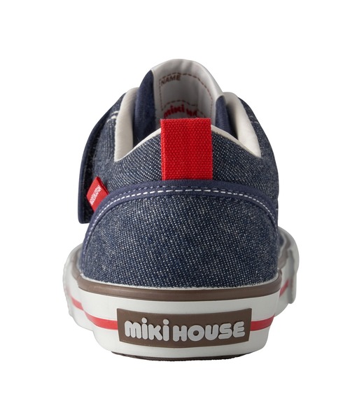 MIKI HOUSE(ミキハウス)の「mロゴキッズシューズ(スニーカー・キッズ・レッド/インディゴブルー/マルチ/ホワイト・17cm/18cm/19cm/16cm)」の15枚目の写真