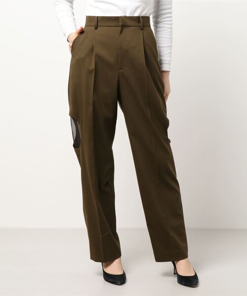 LE CIEL BLEU（ルシェルブルー）の「Cut-Out Tailorerd Pants