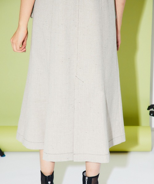 INella（イネラ）の「【INella(イネラ)】Vネックジャンパースカート（ワンピース・レディース・ブラック/ベージュ・FREE）」の14枚目の写真