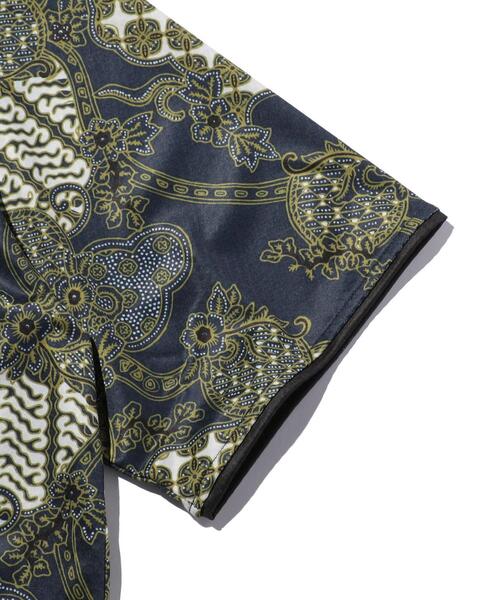 rajabrooke（ラジャブルック）の「＜rajabrooke＞ BATIK FOOTBALL TOP/Tシャツ（Tシャツ/カットソー・メンズ・ワインレッド/ネイビー・MEDIUM/LARGE）」の9枚目の写真