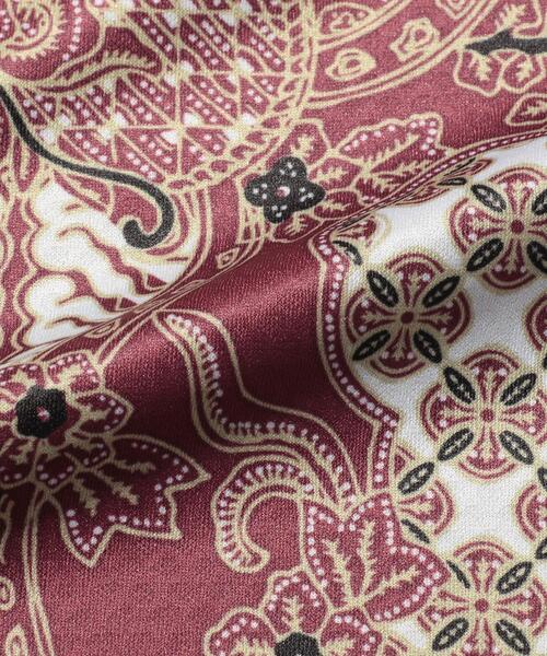 rajabrooke（ラジャブルック）の「＜rajabrooke＞ BATIK FOOTBALL TOP/Tシャツ（Tシャツ/カットソー・メンズ・ワインレッド/ネイビー・MEDIUM/LARGE）」の12枚目の写真