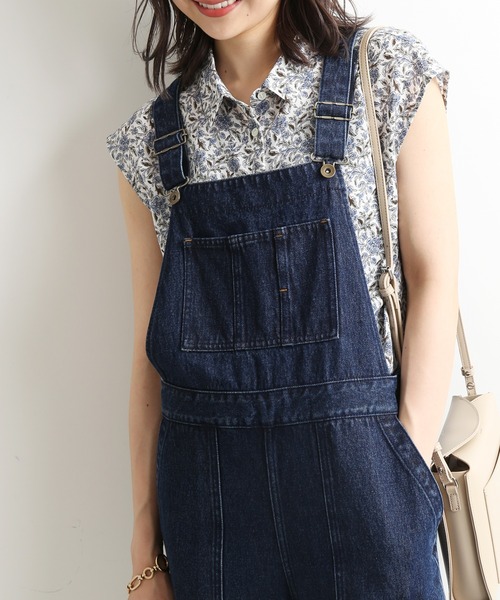 SLOBE IENA(スローブイエナ)の「オリエンタルフラワーブラウス【手洗い可能】◆(シャツ/ブラウス・レディース・ブラック/ナチュラル・FREE)」の11枚目の写真