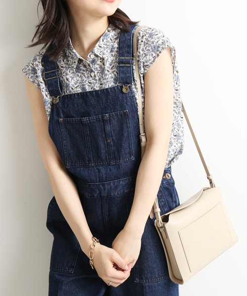 SLOBE IENA(スローブイエナ)の「オリエンタルフラワーブラウス【手洗い可能】◆(シャツ/ブラウス・レディース・ブラック/ナチュラル・FREE)」の15枚目の写真