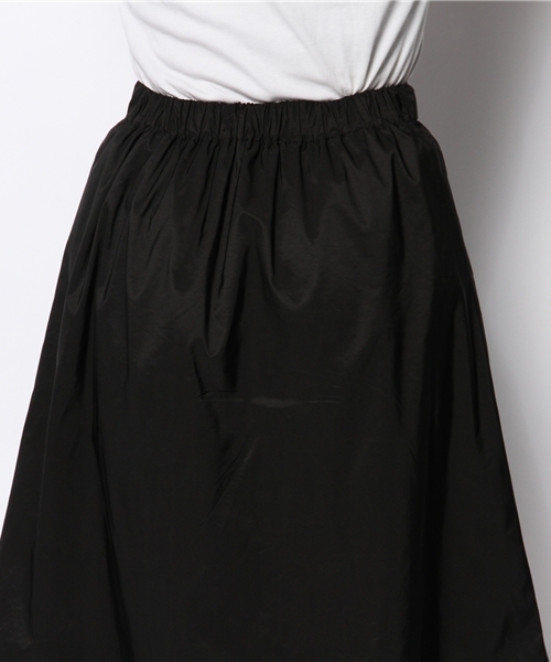 La TOTALITE（ラトータリテ）の「リバーシブルミモレスカート。（スカート・レディース・ブラック/キャメル/グレー・FREE）」の4枚目の写真