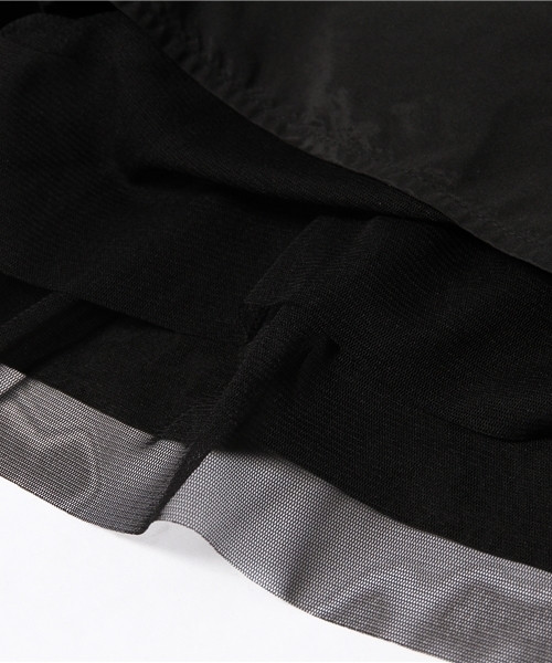 La TOTALITE（ラトータリテ）の「リバーシブルミモレスカート。（スカート・レディース・ブラック/キャメル/グレー・FREE）」の6枚目の写真