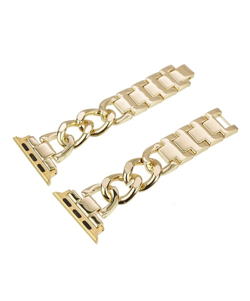 Urban Coral（アーバンコーラル）の「Apple Watch Band / アップルウォッチ バンド 喜平チェーン / Urban Coral（デジタル腕時計・レディース・ブラック/シルバー/ゴールド/ピンクゴールド/ブラック系その他/ゴールド系その他/シルバー系その他/ピンク系その他/ゴールド系・40mm/44mm）」の13枚目の写真