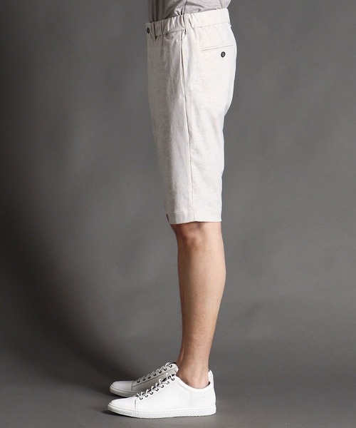 MONSIEUR NICOLE（ムッシュニコル）の「ジャカードジャージハーフパンツ（その他パンツ・メンズ・サックスブルー/ブルー/ライトグレー・MEDIUM/LARGE/X-LARGE）」の8枚目の写真