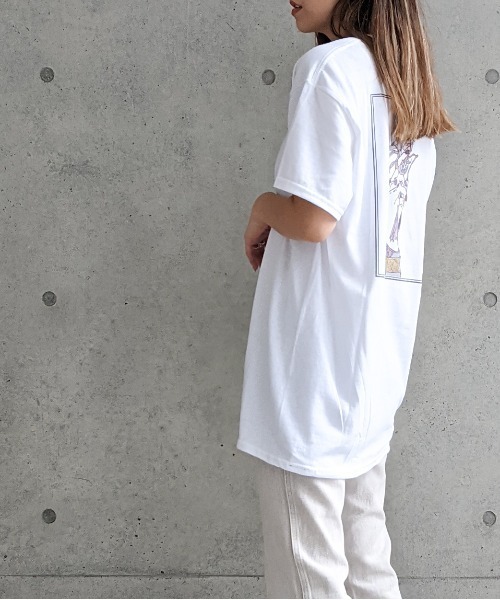 tシャツ Per sist ence/パーシエンス　イラストレーター”shinochocoknit” イラストコラボTEE レディース メンズ Per sist ence tシャツ ence/パーシエンス イラストレーター