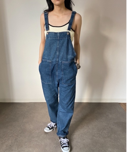 オールインワン サロペット サロペット オーバーオールデニムサロペット サロペット オーバーオール Diosfront ディオスフロント のファッション