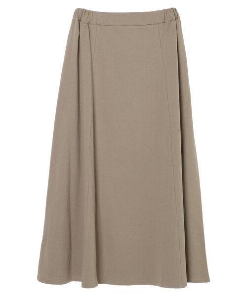 YECCA VECCA(イェッカヴェッカ)の「・ジャガードカットフレアスカート*(スカート・レディース・ベージュ/チャコールグレー/ブラウン・FREE)」の21枚目の写真