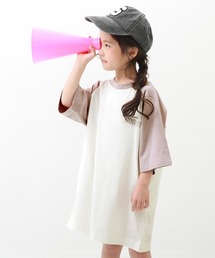 キッズのワンピース ドレス パープル 紫色系 前面プリント ファッション通販 Zozotown