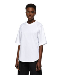 DIESEL | レディース Ｔシャツ ルーズフィット ディーゼル ロゴラベル(Tシャツ/カットソー)