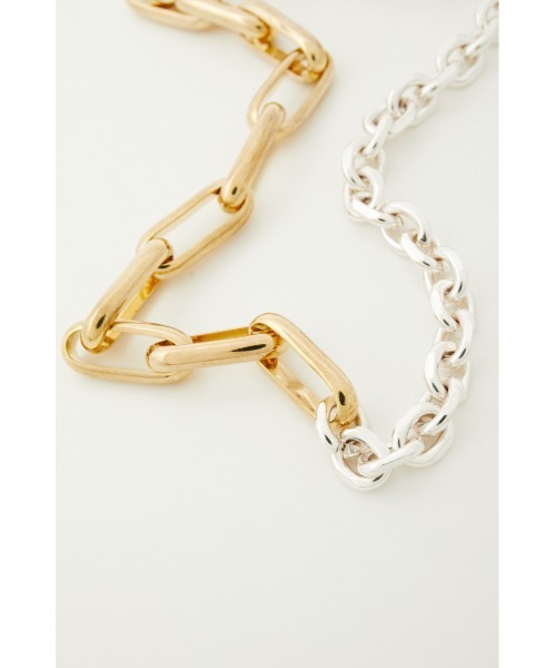 THROW by SLY（スローバイスライ）の「THROW TWIN CHAIN N/C/ネックレス（ネックレス・レディース・シルバー/マルチ・FREE）」の9枚目の写真