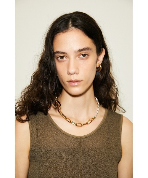 THROW by SLY（スローバイスライ）の「THROW TWIN CHAIN N/C/ネックレス（ネックレス・レディース・シルバー/マルチ・FREE）」の12枚目の写真