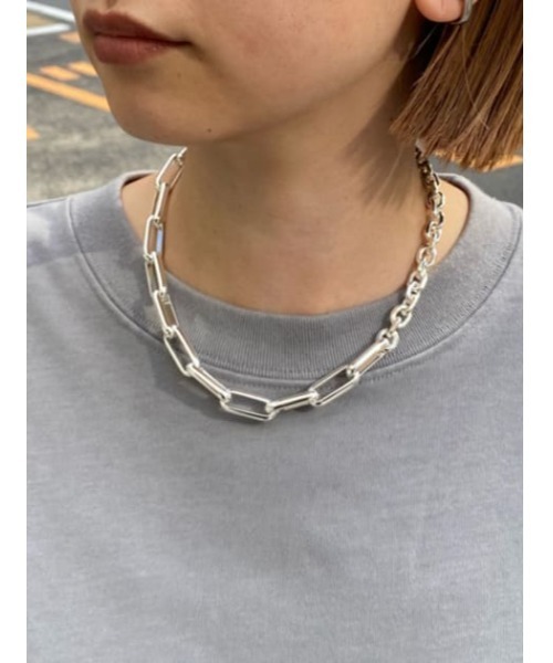 THROW by SLY（スローバイスライ）の「THROW TWIN CHAIN N/C/ネックレス（ネックレス・レディース・シルバー/マルチ・FREE）」の18枚目の写真