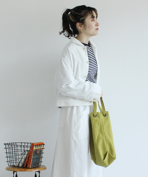 PAR ICI（パーリッシィ）の「16Wコーデュロイ ブルゾン（ブルゾン・レディース・ホワイト/ブラウン/ブルー/ピンク・FREE）」の12枚目の写真