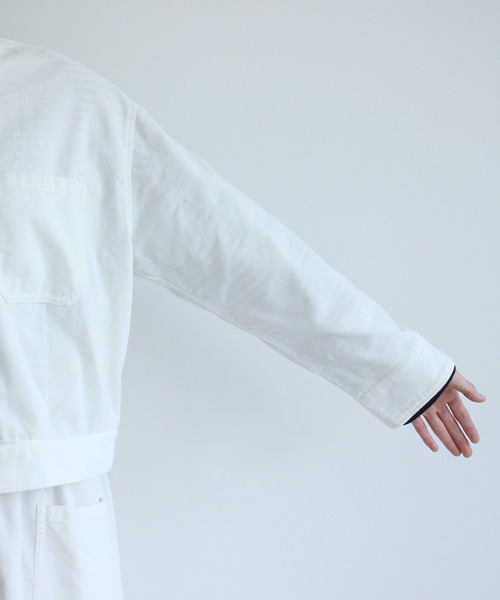 PAR ICI（パーリッシィ）の「16Wコーデュロイ ブルゾン（ブルゾン・レディース・ホワイト/ブラウン/ブルー/ピンク・FREE）」の22枚目の写真