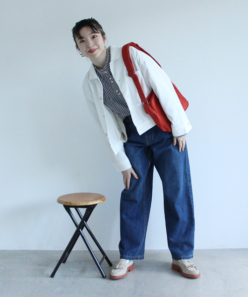 PAR ICI（パーリッシィ）の「16Wコーデュロイ ブルゾン（ブルゾン・レディース・ホワイト/ブラウン/ブルー/ピンク・FREE）」の6枚目の写真