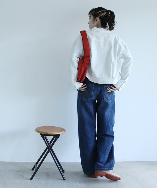 PAR ICI（パーリッシィ）の「16Wコーデュロイ ブルゾン（ブルゾン・レディース・ホワイト/ブラウン/ブルー/ピンク・FREE）」の17枚目の写真